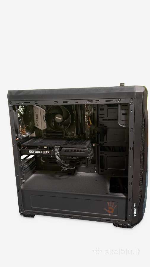Žaidimų kompiuteris – Ryzen 5 2600 / Rtx 3060 12gb - nuotraukos Nr. 3