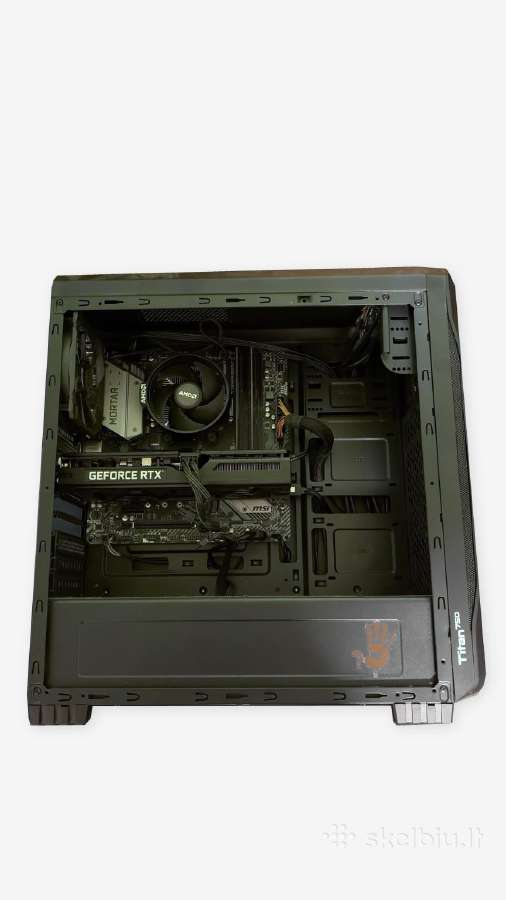 Žaidimų kompiuteris – Ryzen 5 2600 / Rtx 3060 12gb - nuotraukos Nr. 8
