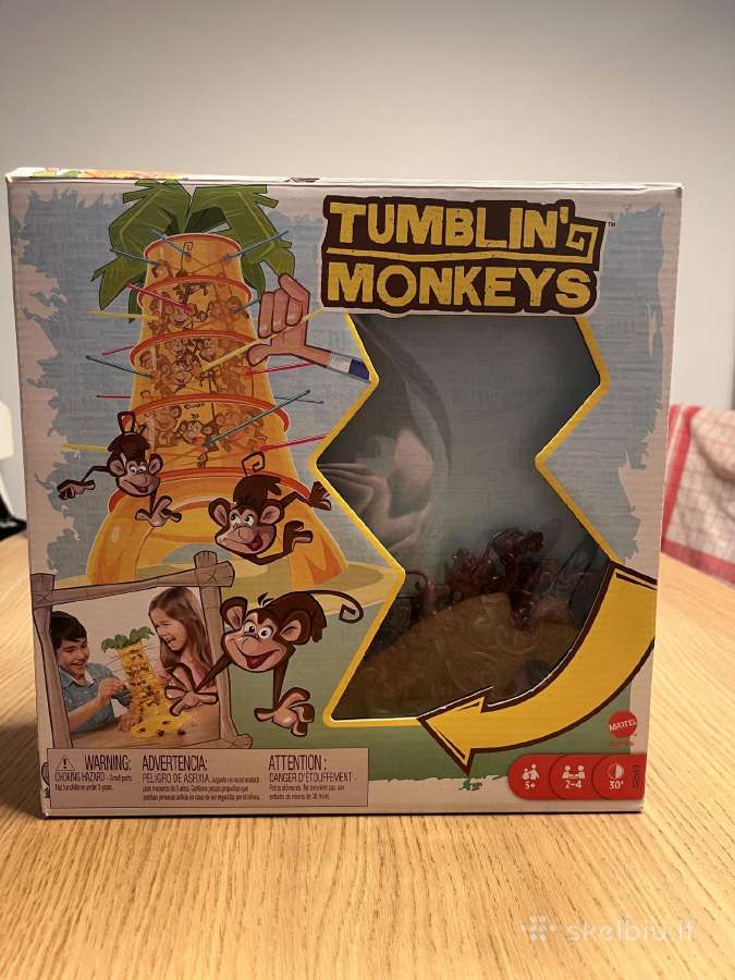Stalo žaidimas: Mattel Tumblin' Monkeys – Beždžion - nuotraukos Nr. 3