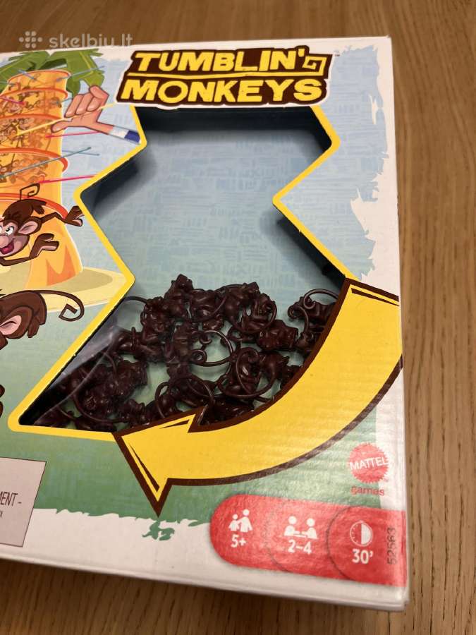 Stalo žaidimas: Mattel Tumblin' Monkeys – Beždžion - nuotraukos Nr. 2
