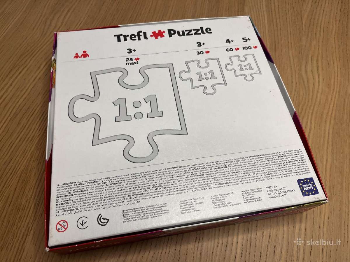 Trefl My Little Pony 4 in 1–4 dėlionės, 207 daly - nuotraukos Nr. 2