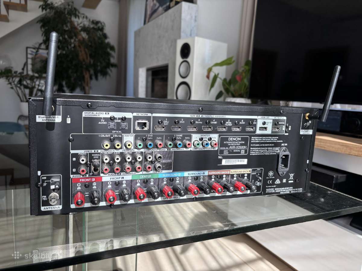 Denon Avr X2500h - nuotraukos Nr. 3