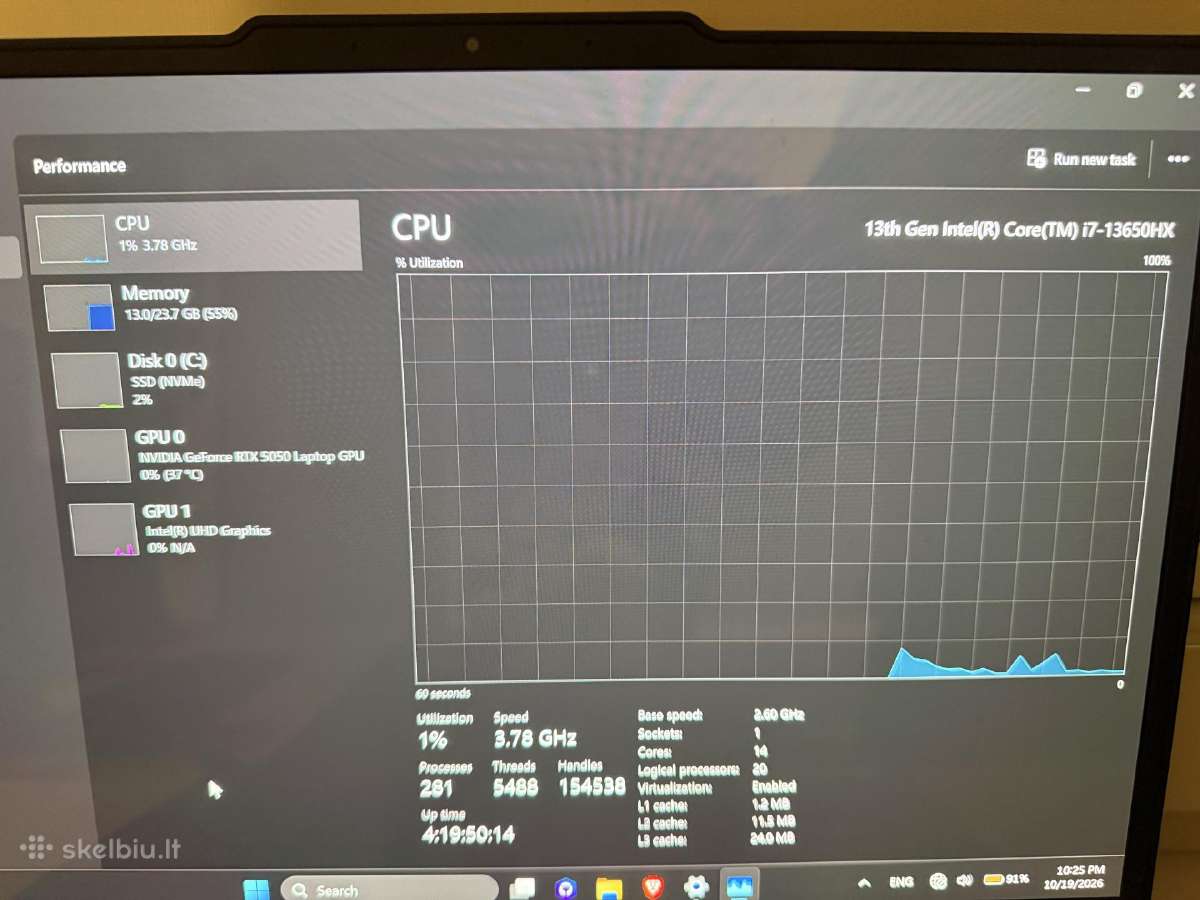 Loq Lenovo Rtx 24gb RAM - nuotraukos Nr. 4