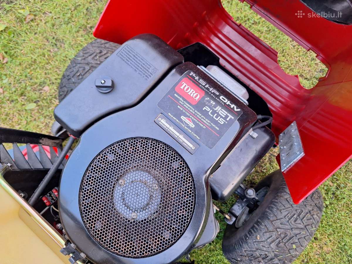 Toro Wheel Horse sodo traktoriukas 14.5hp - nuotraukos Nr. 6