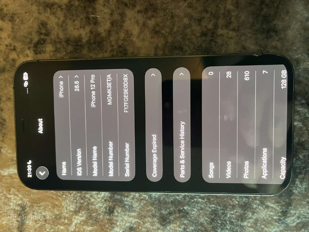 iPhone 12 pro - nuotraukos Nr. 11