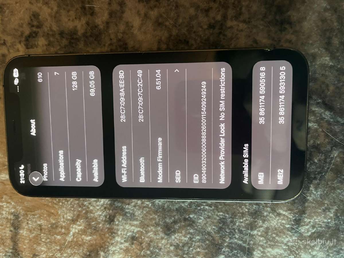 iPhone 12 pro - nuotraukos Nr. 12