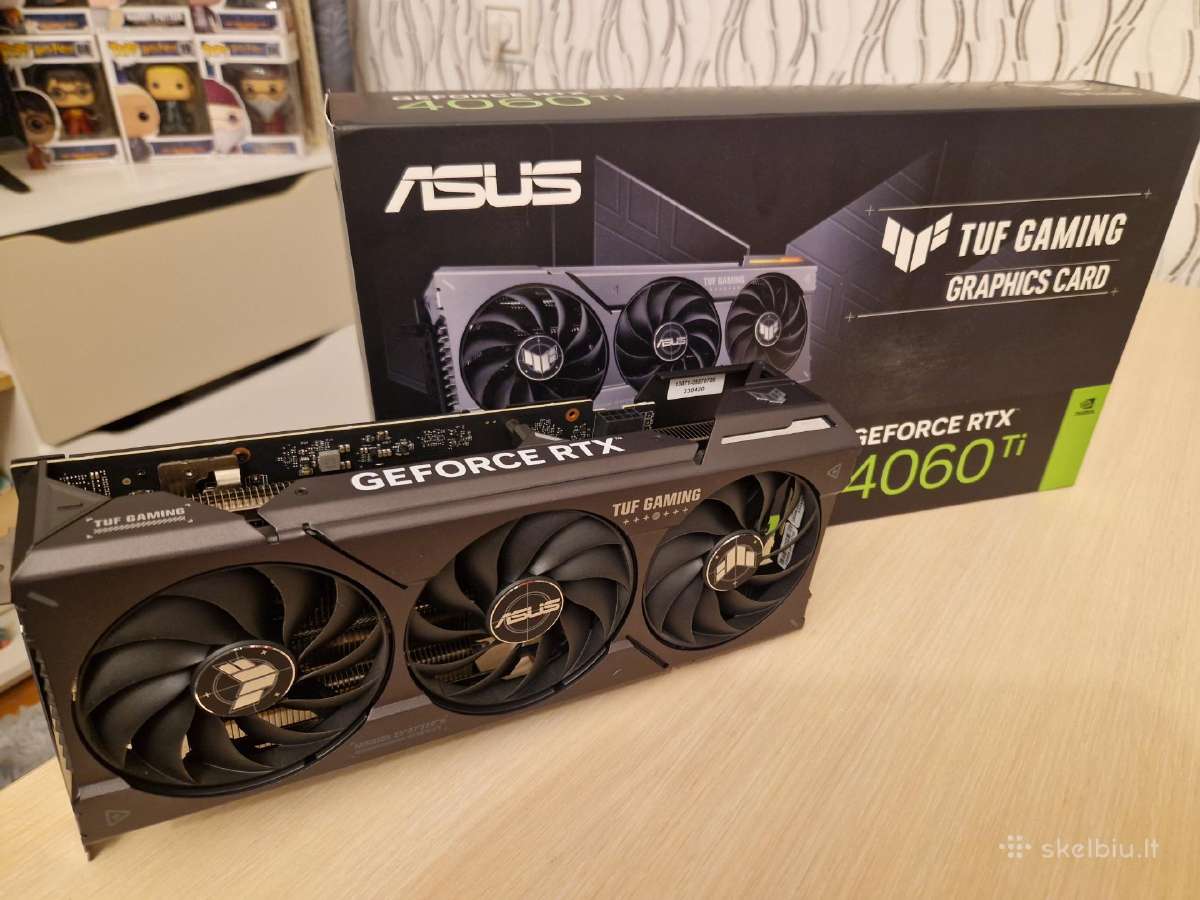 Asus Tuf Gaming Rtx 4060 Ti 8gb Oc - nuotraukos Nr. 3