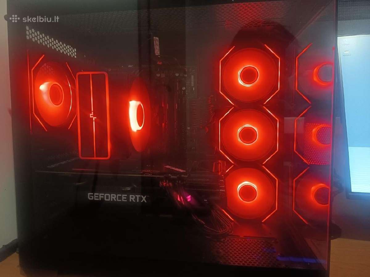 Žaidimų Pc Ryzen 5 7500f / Rtx 3070 + 240hz Mon. - nuotraukos Nr. 2