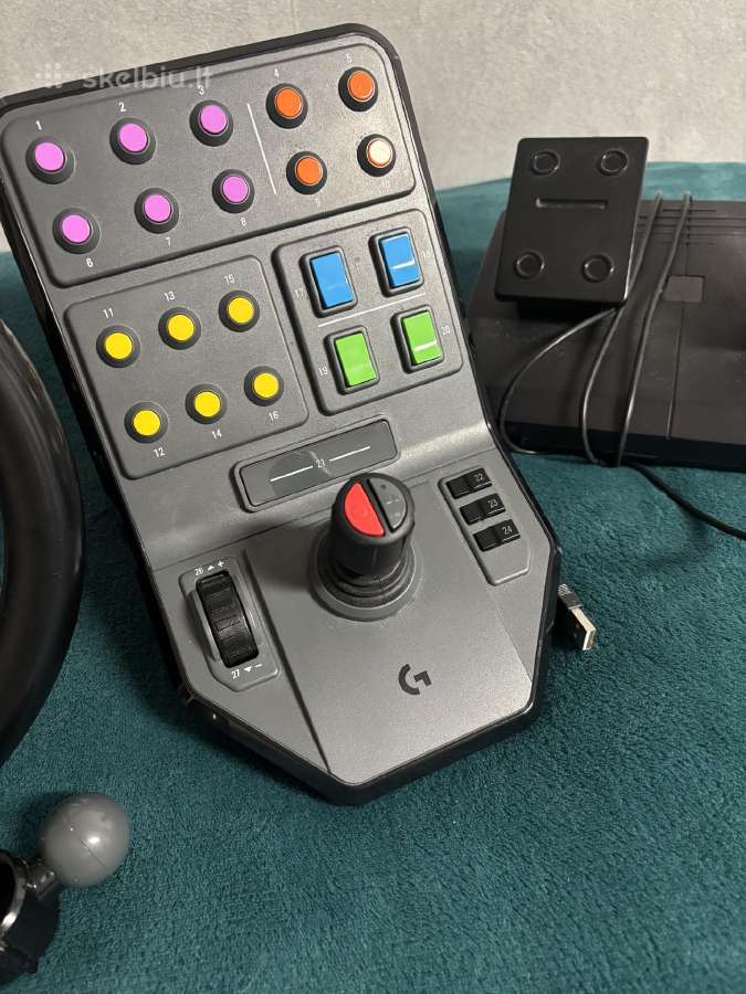 Logitech G Saitek Farm Sim Controller komplektas - nuotraukos Nr. 2