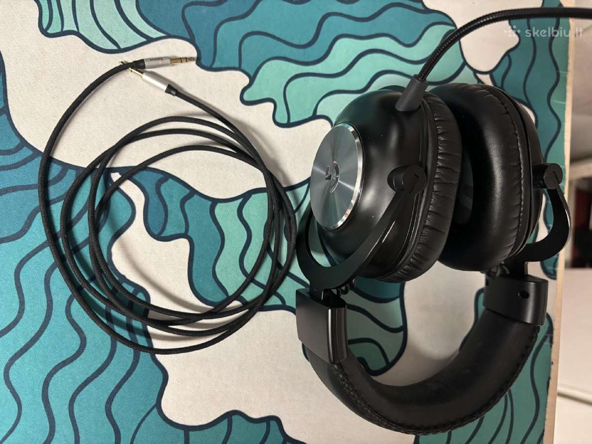 Žaidimų ausinės Logitech G Pro - nuotraukos Nr. 2