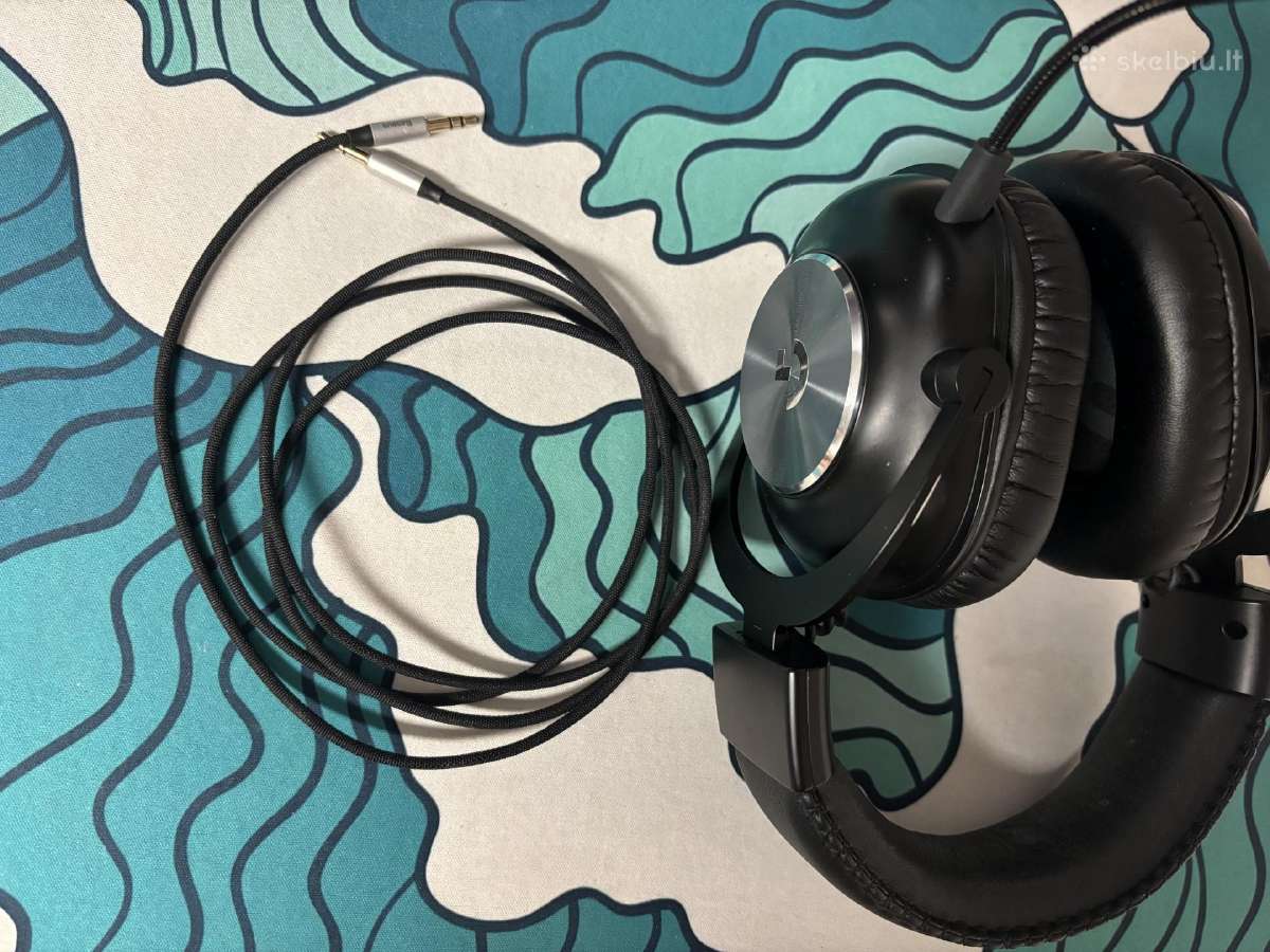 Žaidimų ausinės Logitech G Pro - nuotraukos Nr. 3