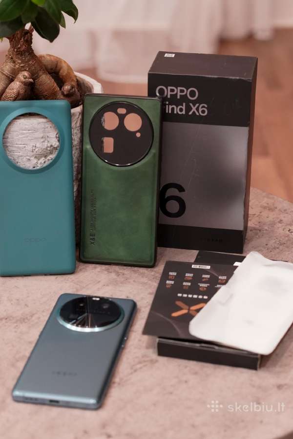 Oppo Find X6 su Hasselblad. Idealus. Komplektas. - nuotraukos Nr. 2