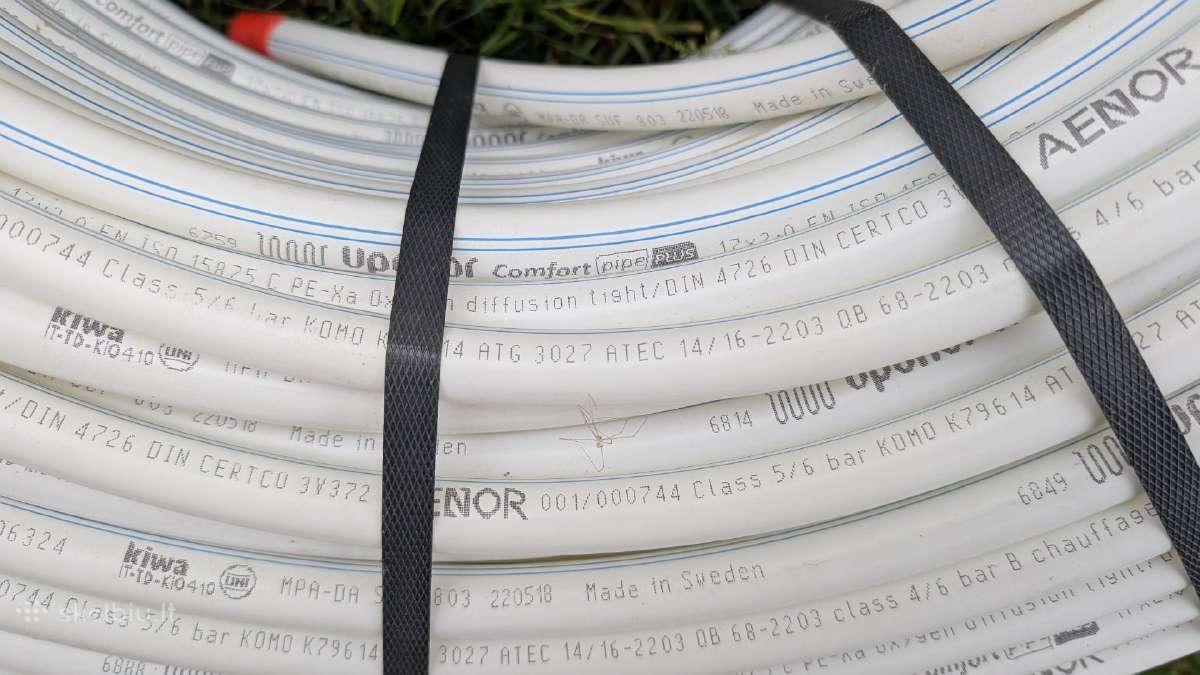 Uponor Comfort Pipe Plus vamzdis 17x2,0 240m - nuotraukos Nr. 2