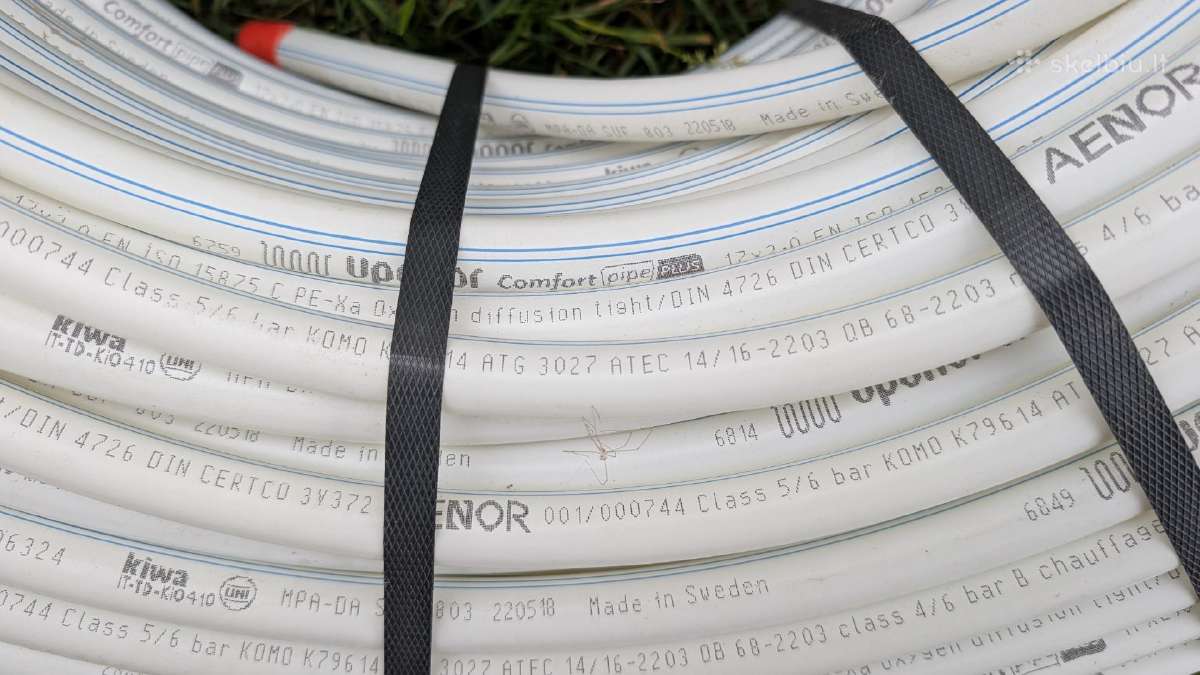 Uponor Comfort Pipe Plus vamzdis 17x2,0 240m - nuotraukos Nr. 3