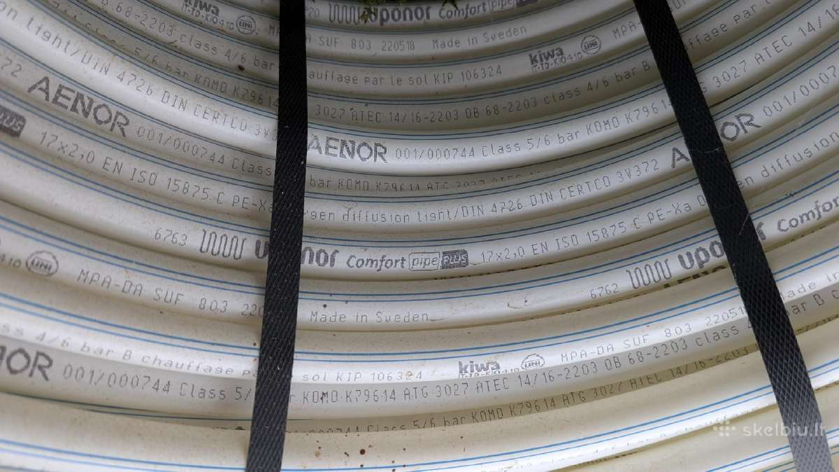 Uponor Comfort Pipe Plus vamzdis 17x2,0 240m - nuotraukos Nr. 4