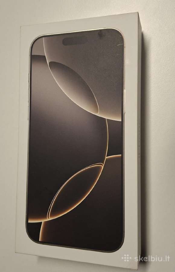 Parduodu Apple iPhone 16 Pro Max 512gb Grey - nuotraukos Nr. 2