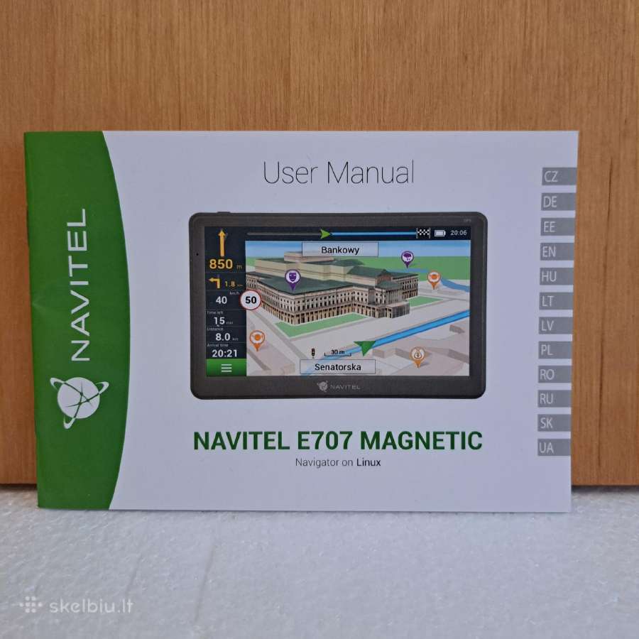 Navigacija Navitel E707 Magnetic - nuotraukos Nr. 8
