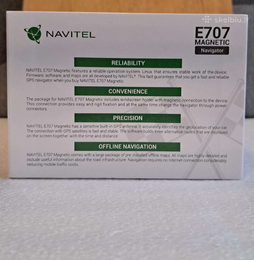 Navigacija Navitel E707 Magnetic - nuotraukos Nr. 11