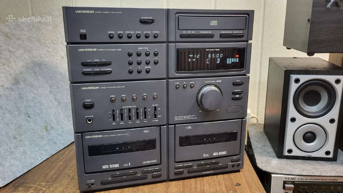 Muz.centras Telefunken koloneles Jamo M705 Ir kt. - nuotraukos Nr. 2