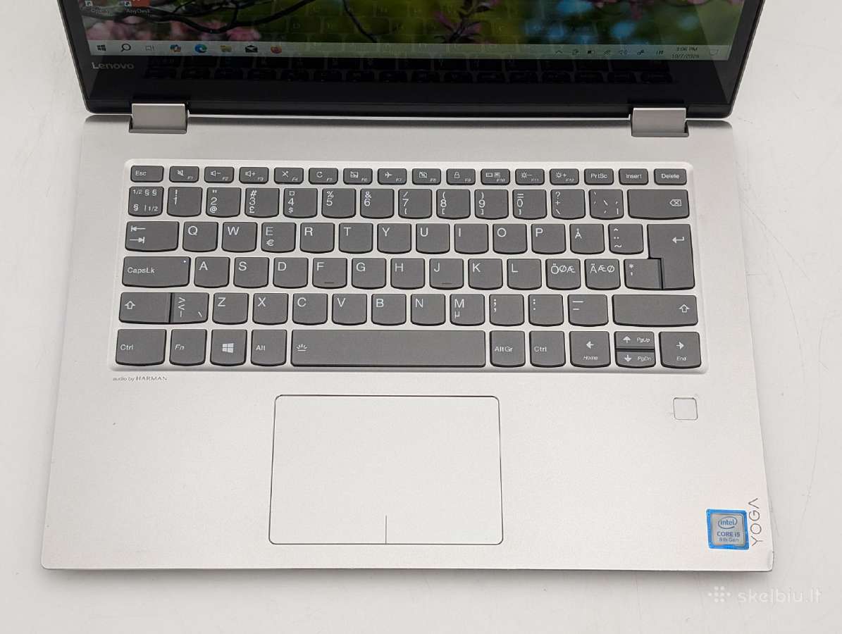 Lenovo Yoga 520-14ikb i5-8250u 256gb+500gb Touch - nuotraukos Nr. 4