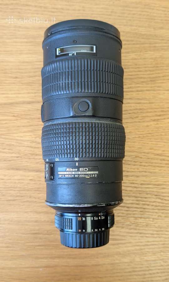 Nikon Af-s Nikkor 80-200mm F2.8d Ed - nuotraukos Nr. 3