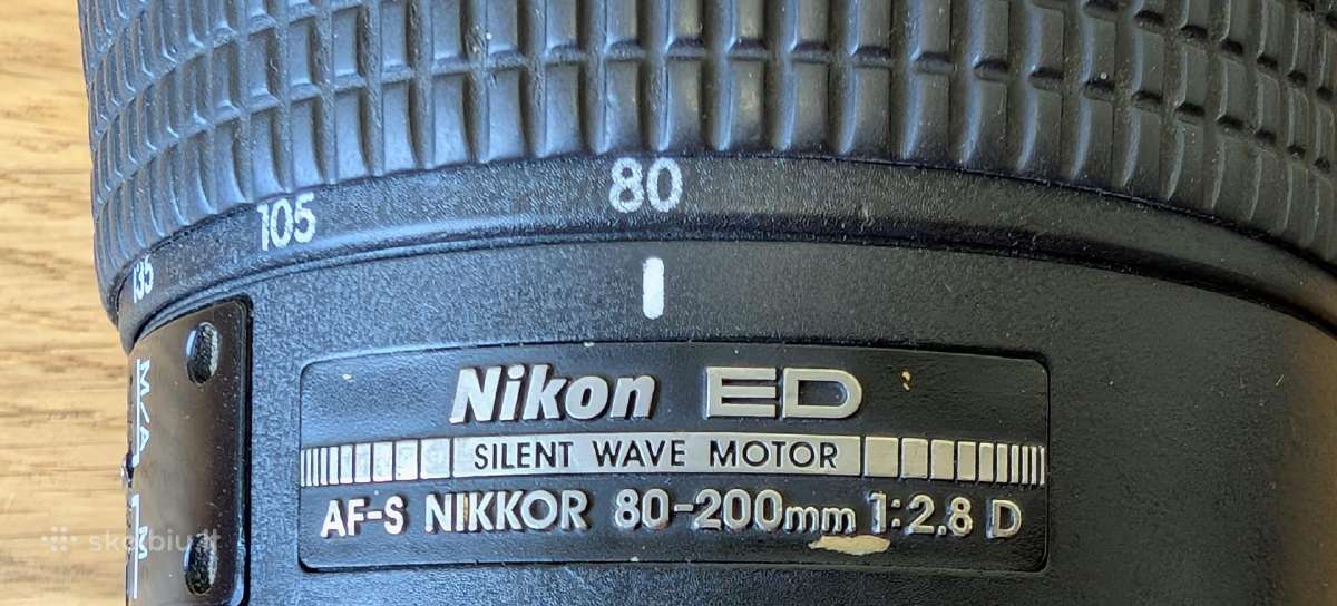 Nikon Af-s Nikkor 80-200mm F2.8d Ed - nuotraukos Nr. 4