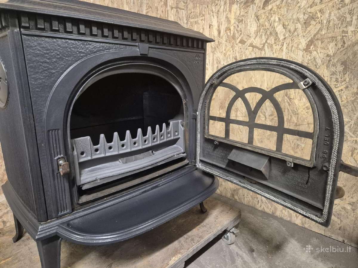 Norvegiška ketaus krosnelė Jotul F8 - nuotraukos Nr. 7