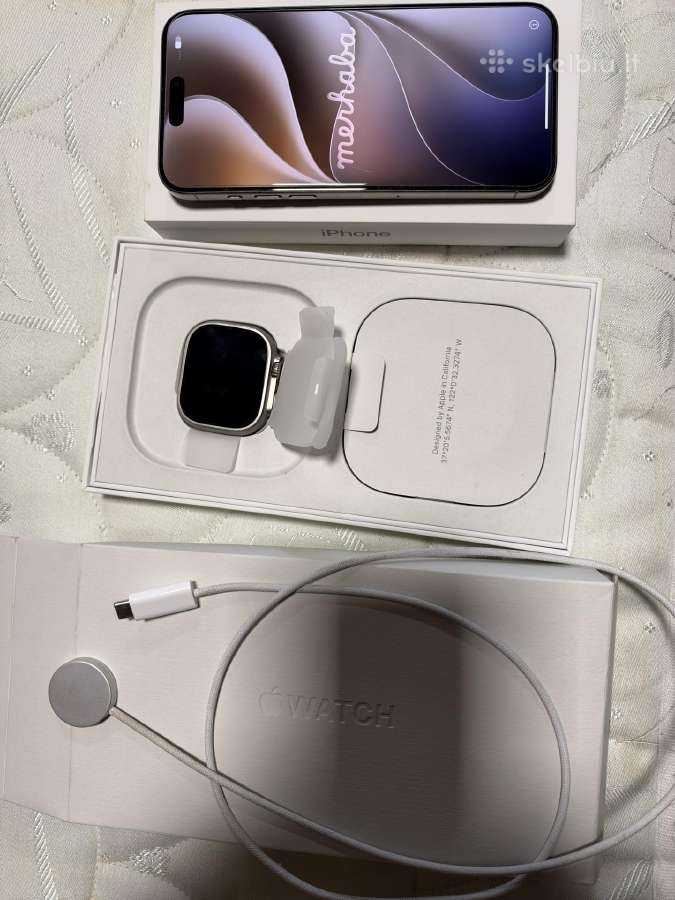 Parduodamas iPhone 15 pro max,apple watch 2 ultra - nuotraukos Nr. 5