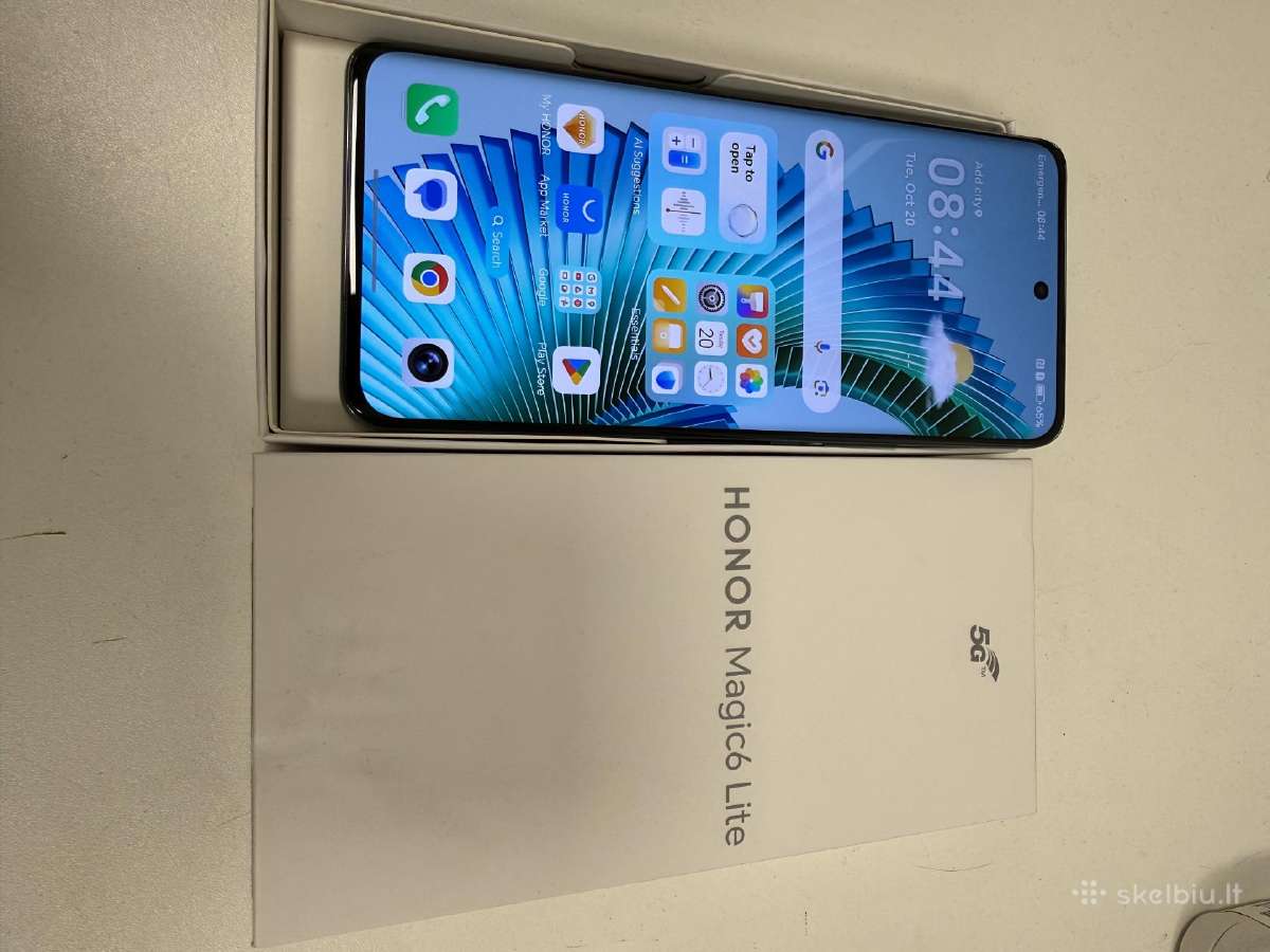 Honor Magic6 Lite 5G 256gb Emerald Green - nuotraukos Nr. 3