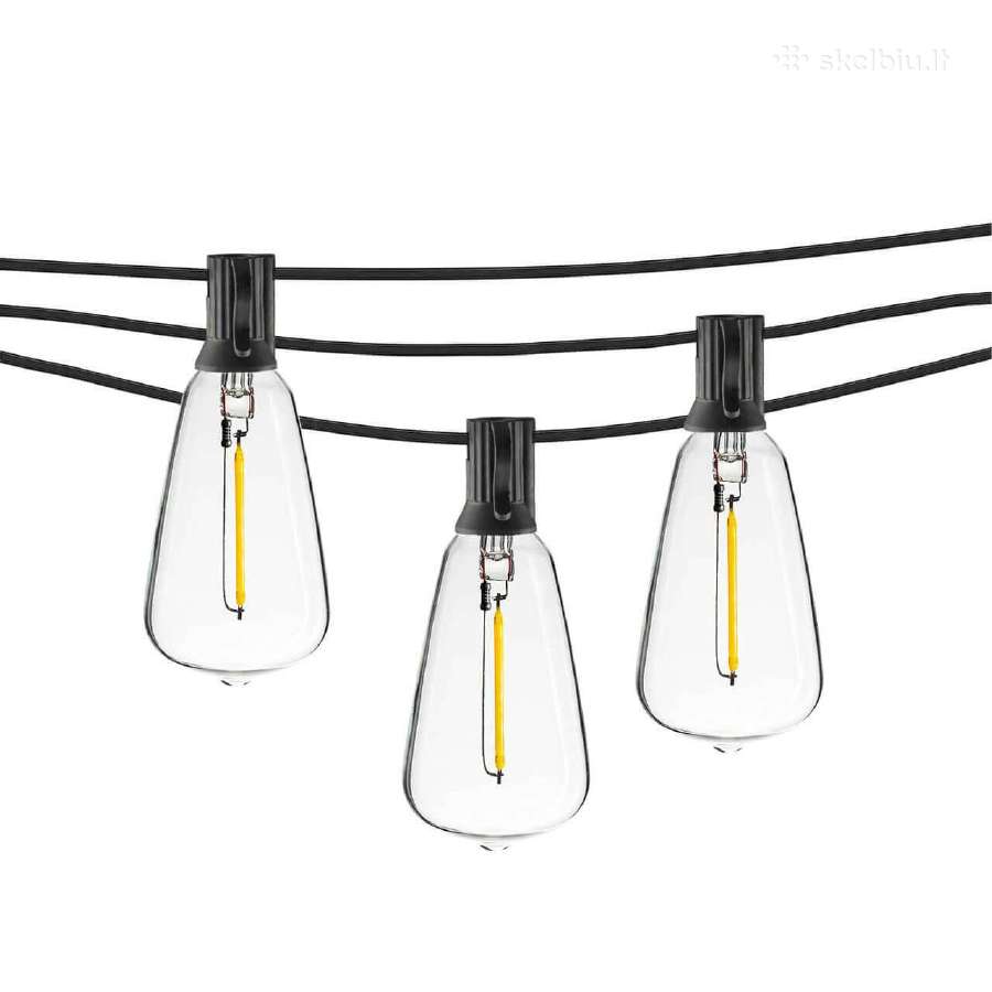 Lauko girlianda (LED lemputės) 10 m Retro - nuotraukos Nr. 2