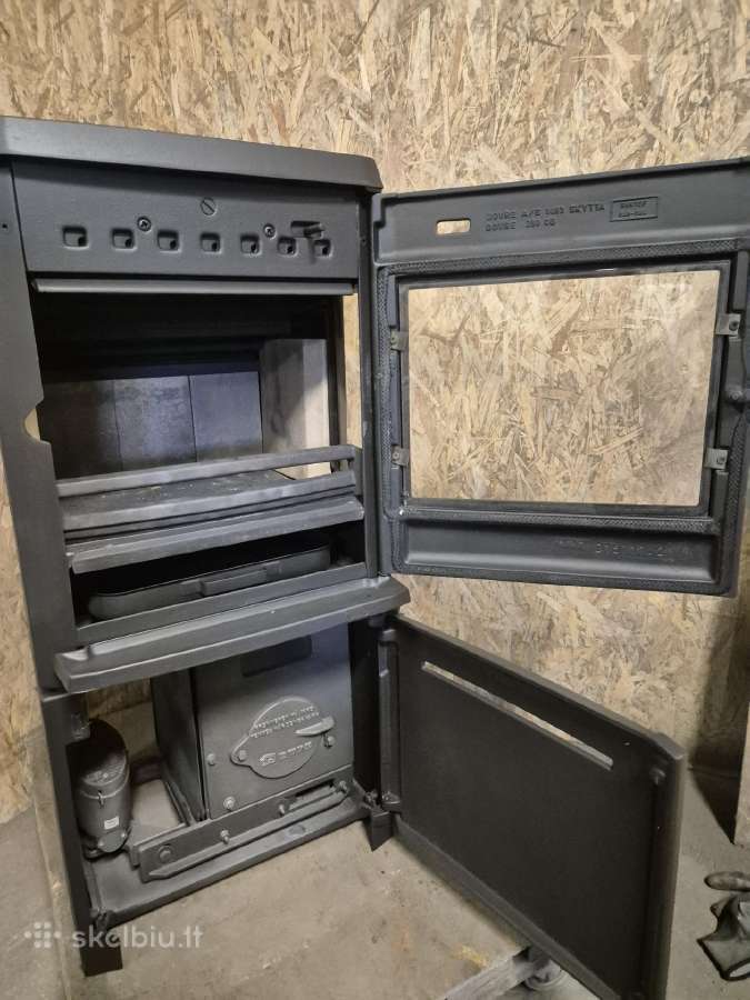 Norvegiška ketaus krosnelė Dovre 350cb - nuotraukos Nr. 7