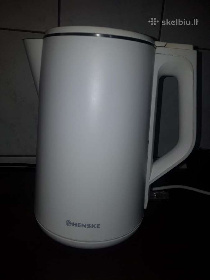 Henske baltas virdulys 1,5 l, 2200w - nuotraukos Nr. 4