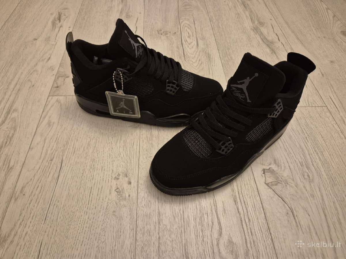 Nike Air Jordan 4 Black Cat - nuotraukos Nr. 2