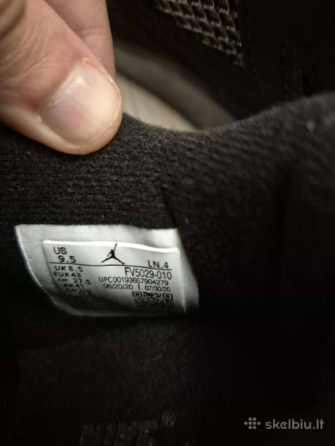 Nike Air Jordan 4 Black Cat - nuotraukos Nr. 5
