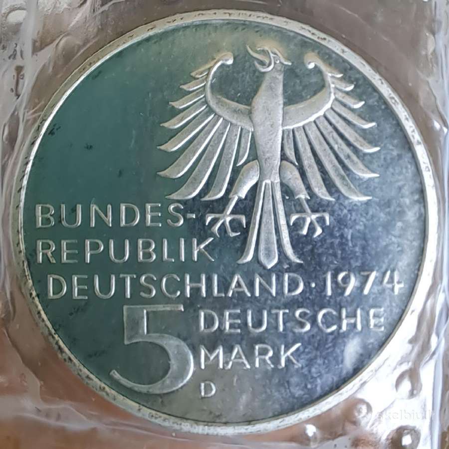 1974 Vokietija 10 markių - nuotraukos Nr. 2