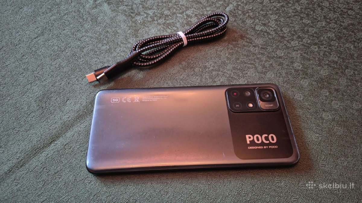 Xiaomi Poco M4pro 5G 12/128gb - nuotraukos Nr. 2