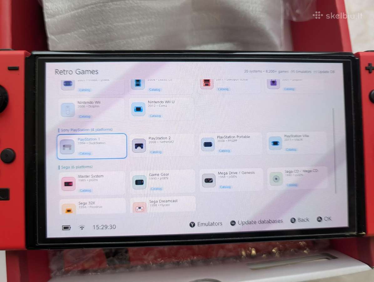 Nintendo Switch oled Atristas 128gb su garantija - nuotraukos Nr. 3