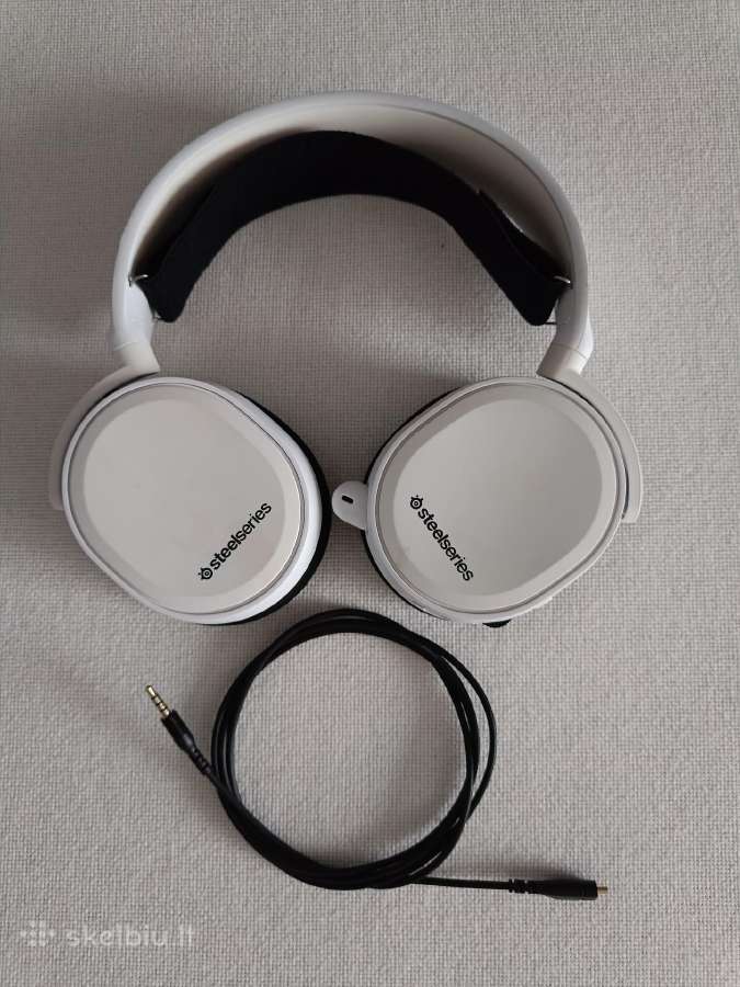 Steelseries Arctis 3 White laidinės ausinės - nuotraukos Nr. 3