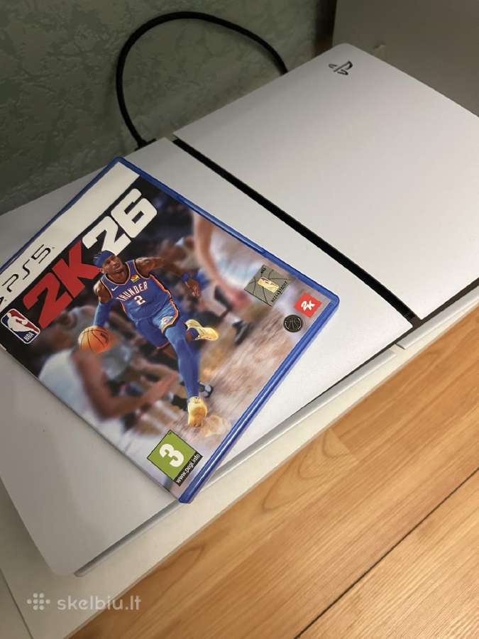 Parduodamas Playstation 5 Slim 1tb (Disc Edition) - nuotraukos Nr. 3