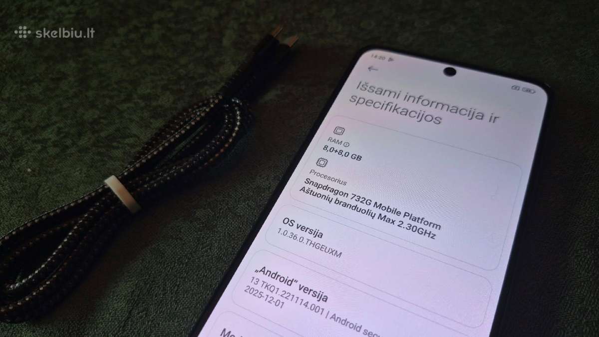 Xiaomi Redmi Note 12 Pro 16/256gb - nuotraukos Nr. 4