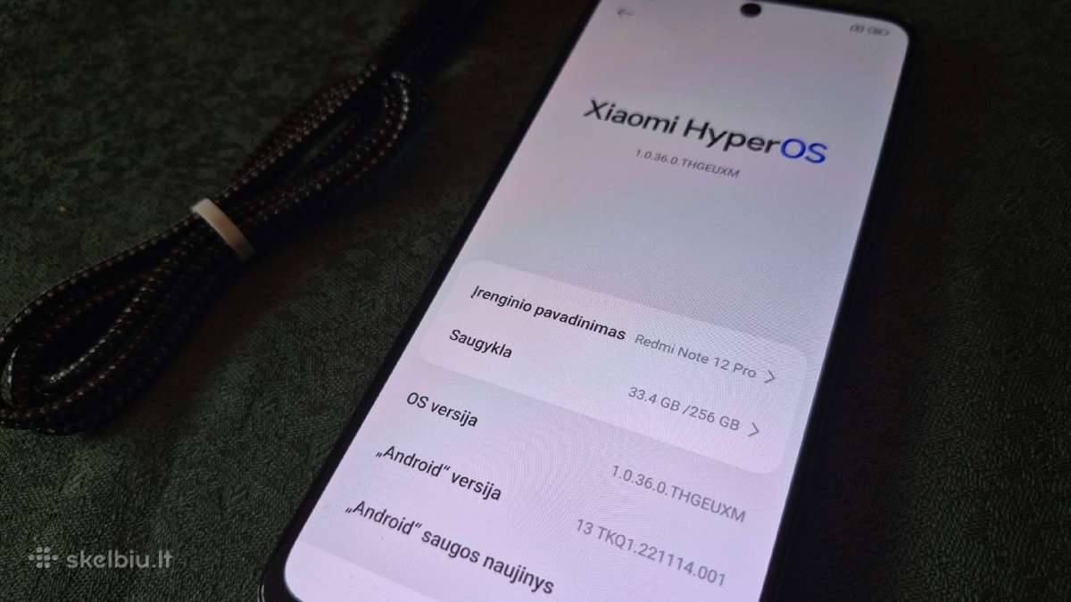 Xiaomi Redmi Note 12 Pro 16/256gb - nuotraukos Nr. 6