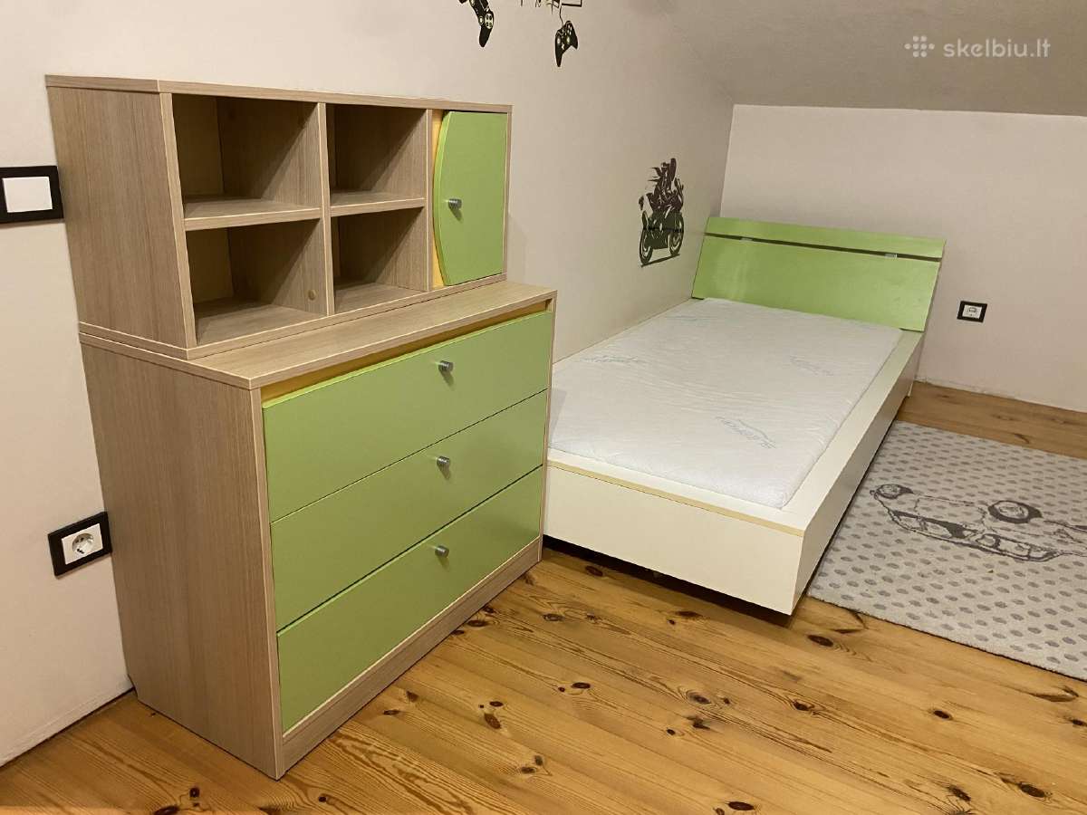 Vaikų ar jaunuolio baldų komplektas - nuotraukos Nr. 4