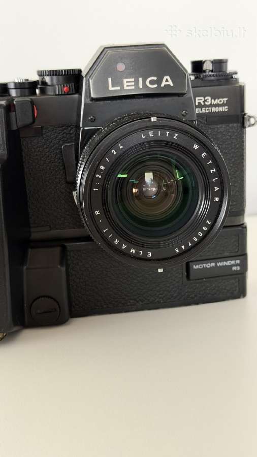 Leica R3 + Winder R3 + Leitz Elmarit-r 24mm f2.8 - nuotraukos Nr. 9