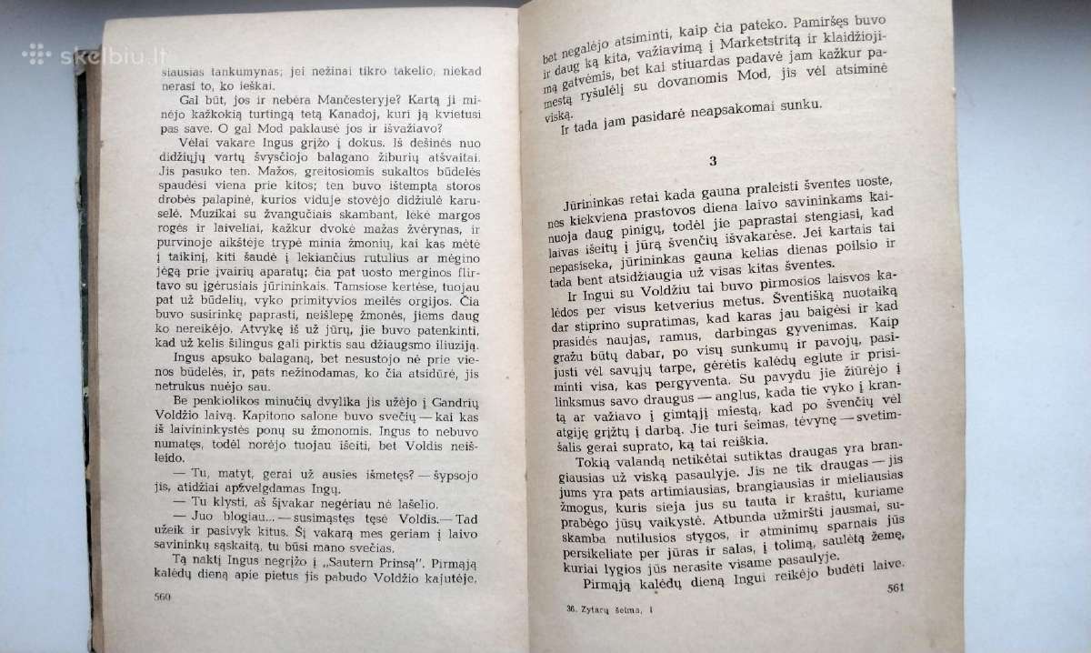 V. Lacis. Zytarų šeima. I tomas. 1958 m. leid. - nuotraukos Nr. 8