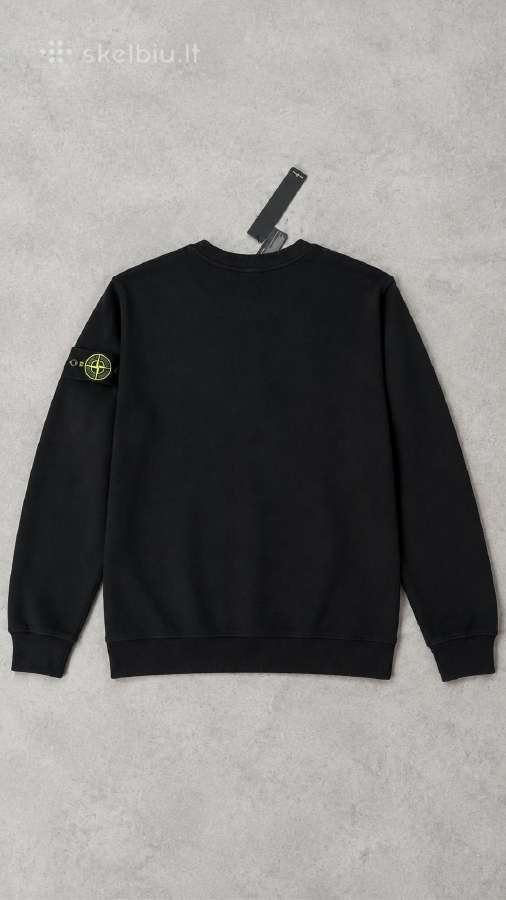 Stone Island Black Sweatshirt with Tags - nuotraukos Nr. 2