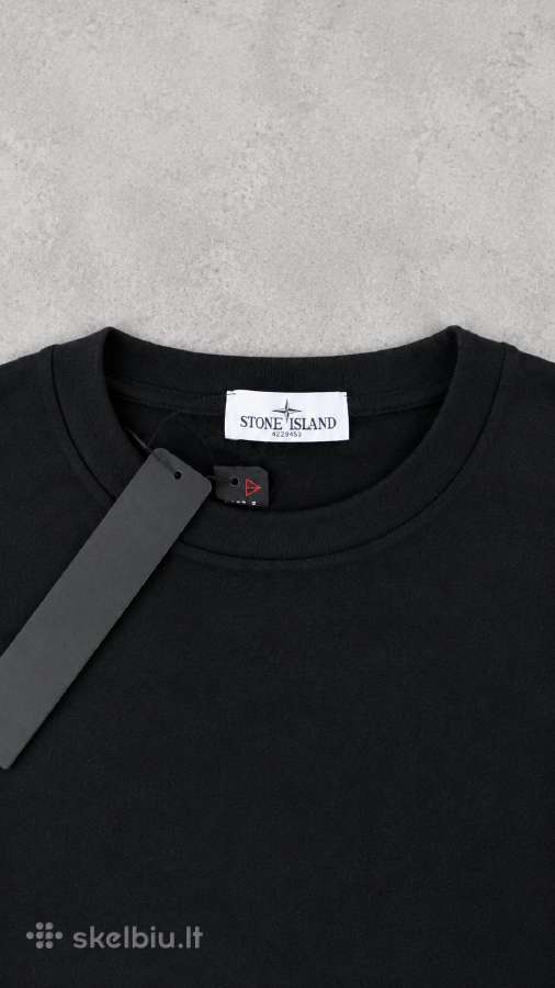 Stone Island Black Sweatshirt with Tags - nuotraukos Nr. 3