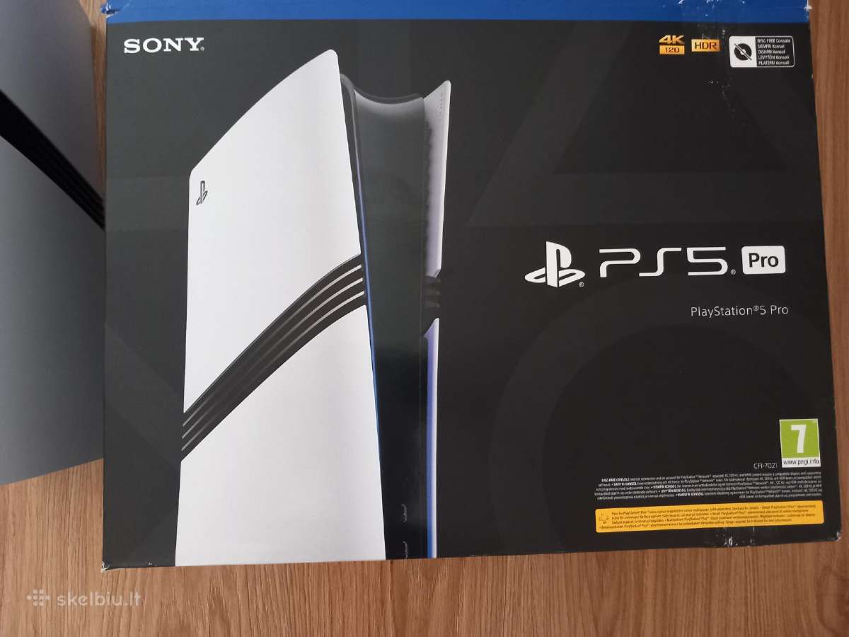 Sony ps5 pro - nuotraukos Nr. 6