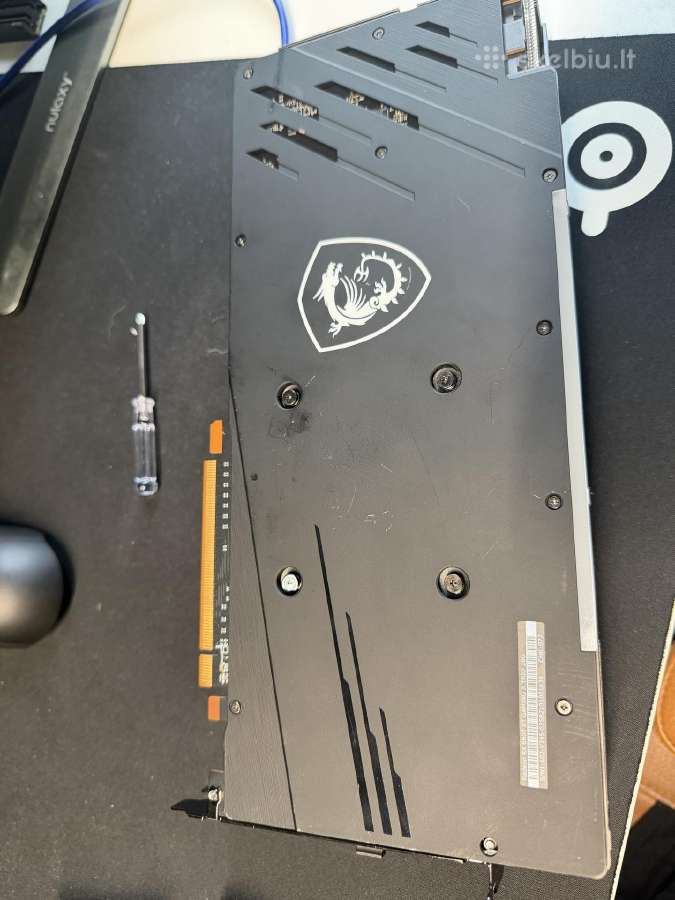 Msi Gaming Trio 6800xt 16gb Su Defektu - nuotraukos Nr. 2