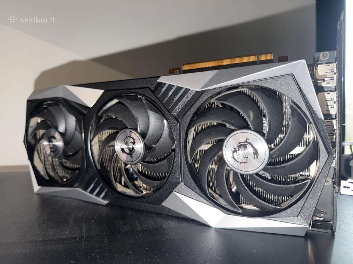 Msi Gaming Trio 6800xt 16gb Su Defektu - nuotraukos Nr. 4