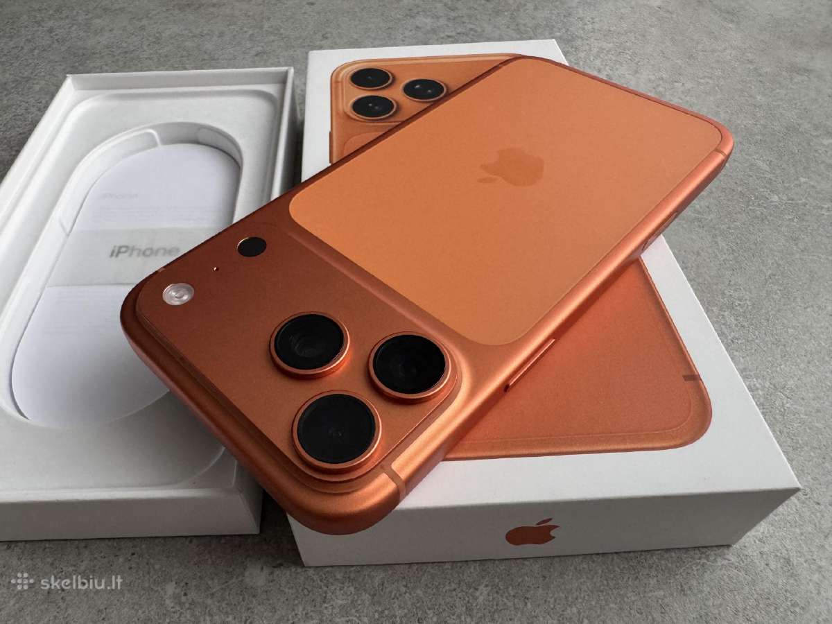 Apple iPhone 17 Pro Max 1tb Cosmic Orange - nuotraukos Nr. 2